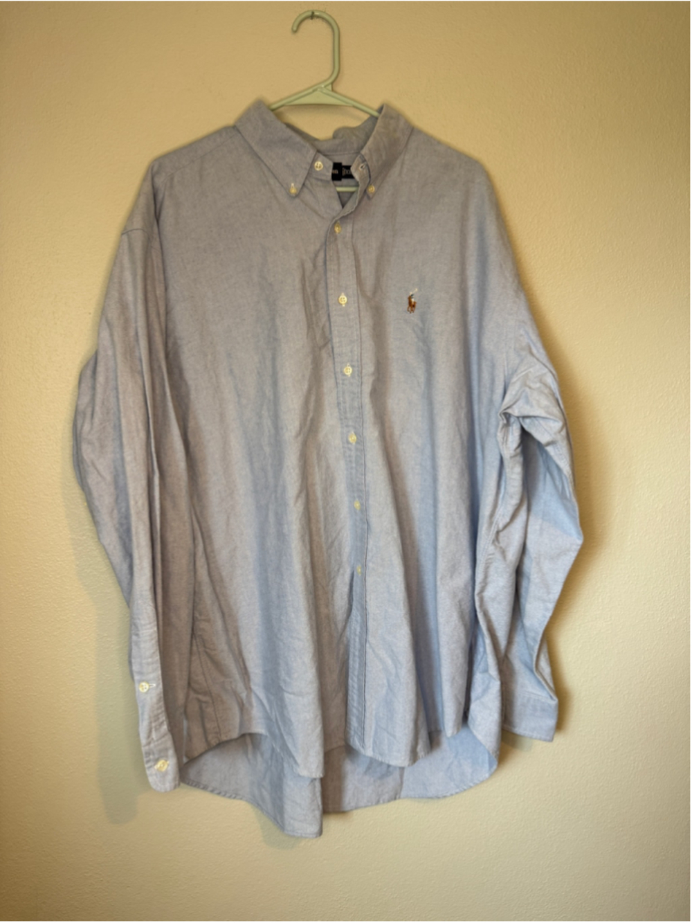 Polo Ralph Lauren Blake Blue Oxford Shirt XXL